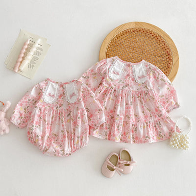 Mameluco Floral para Bebé Diseño Conejito - Image 17