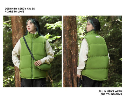 Chaleco Térmico Reversible de Algodón para Hombre y Mujer - Abrigo Invierno - Image 11