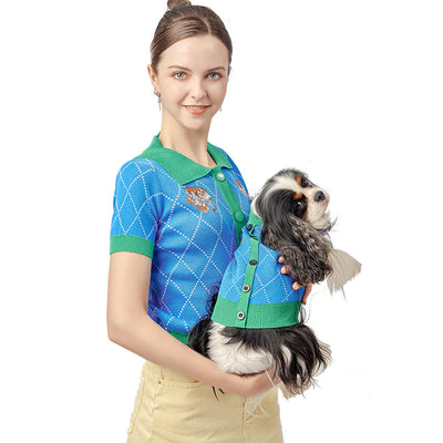 Suéter Cardigan Tigre Azul para Perros - Disfraz de Mascota - Image 3