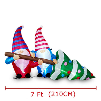 Adorno Navideño Inflable de 2.1m - Decoración Gigante para Exterior - Image 3