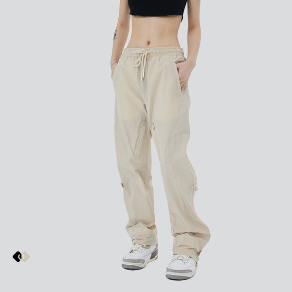 Pantalones Funcionales Retro Street Casual para Exteriores