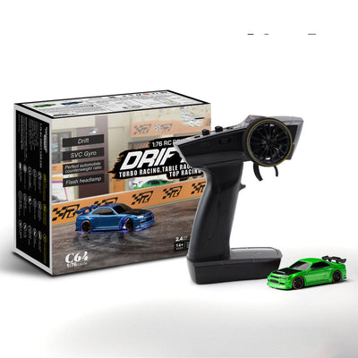 Auto de Carreras RC Turbo Racing 1vs76 C64 con Giroscopio y Control Proporcional Total - Image 6