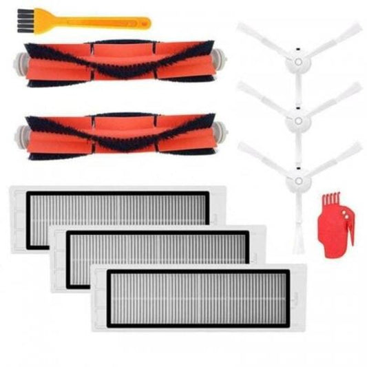 Kit de 10 Accesorios para Robot Aspirador Xiaomi - Naranja
