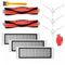 Kit de 10 Accesorios para Robot Aspirador Xiaomi - Naranja