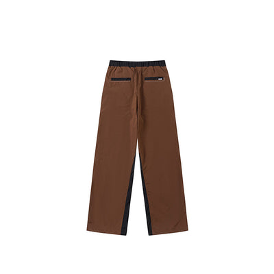 Pantalones de Buzo Retro con Contraste de Colores para Hombre - Image 9