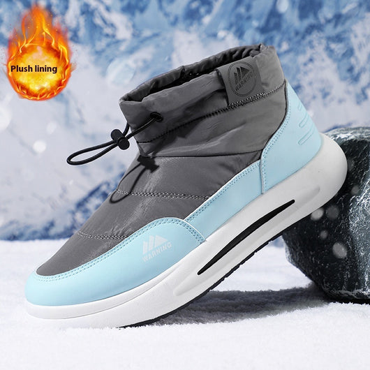 Zapatos de Algodón Cálidos con Forro Polar del Noreste de China