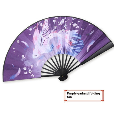 Abanico Plegable de la Serie Antigua Han Chinese Clothes Match - Image 13