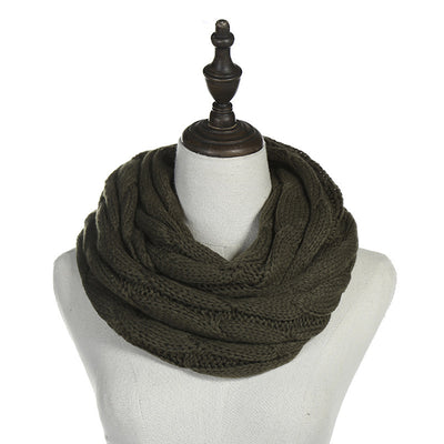 Bufanda Tejida Cálida Cien Torres para Otoño e Invierno - Image 32
