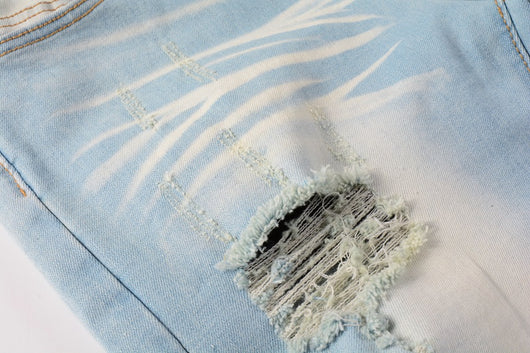 Jeans Slim Fit Efecto Desgastado INS - Image 20