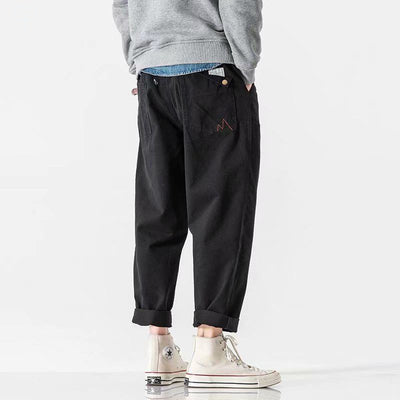 Overoles Retro Talla Grande para Hombre - Estilo Suelto y Versátil - Image 5