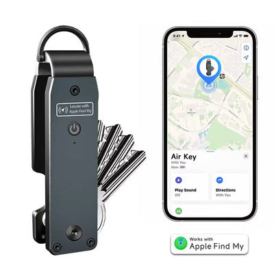 Llavero Inteligente de Aleación de Aluminio con Localizador FindMy - Image 5