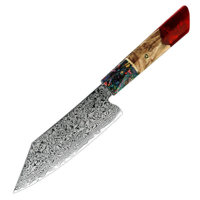 Cuchillo de Chef Damasco Acero Inoxidable Multiusos Profesional - Image 7