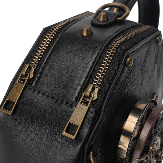 Bolso Bandolera Estilo Punk Industrial Retro para Mujer - Image 8