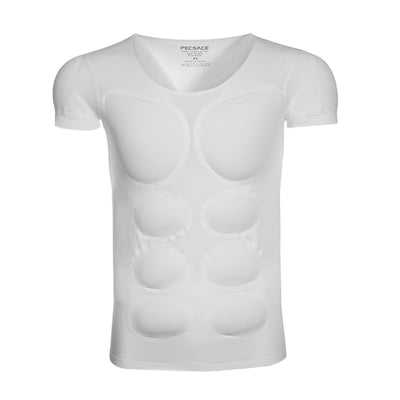 Camiseta Moldeadora con Relleno de Hombros Invisible para Hombre - Image 11