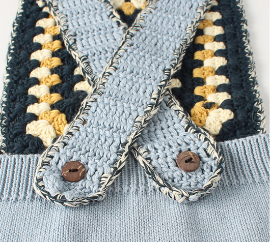 Mono de Gateo Tejido en Algodón con Diseño Siamés para Bebé - Image 16