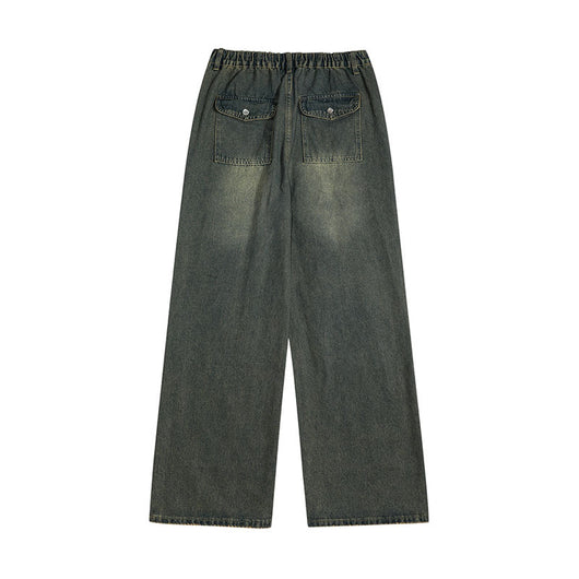 Jeans Rotos Vintage con Parches para Hombre - Diseño Nicho - Image 3