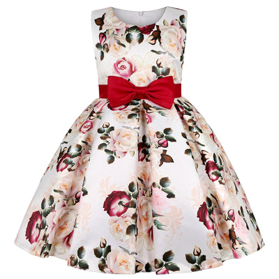 Vestido Princesa Estampado para Niñas y Adolescentes - Image 2