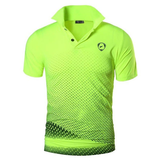Polo Deportivo Manga Corta Rojo para Golf y Tenis - Image 17