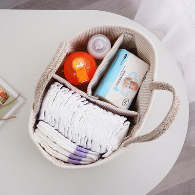 Canasta Organizadora Portátil con Compartimentos para Bebé - Image 3