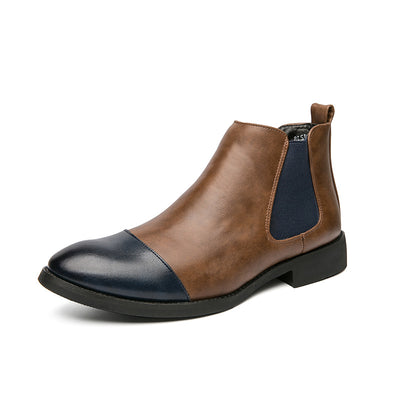 Botas Martin de Punta Afilada Estilo Británico para Hombre - Image 5