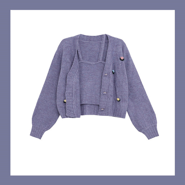 Suéter Cómodo para Mujer con Abrigo Interior Desmontable - Image 6
