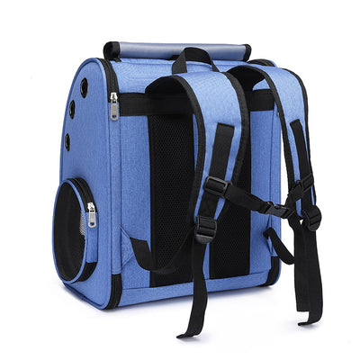 Mochila Transportadora para Mascotas Respirable y Cómoda para Viajes - Image 5