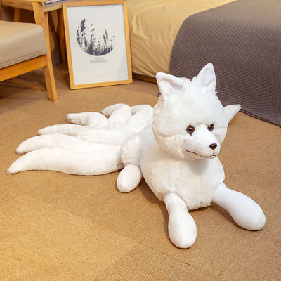 Peluche Zorro Blanco de Nueve Colas - Diseño Anime - Image 6