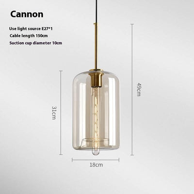 Lámpara Vintage de Cristal para Restaurante y Dormitorio - Image 13