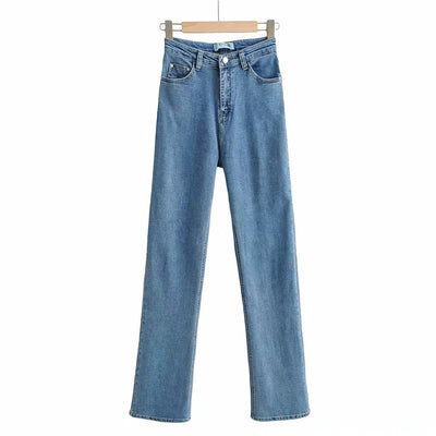 Jeans Retro Slim Micro Acampanados para Mujer - Estilo Europeo y Americano - Image 5