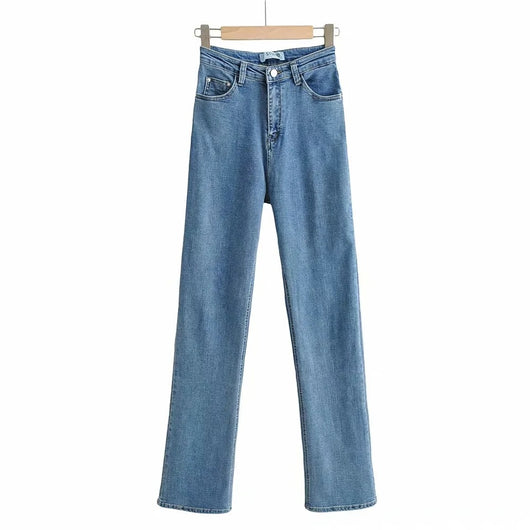 Jeans Retro Slim Micro Acampanados para Mujer - Estilo Europeo y Americano - Image 5