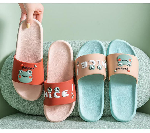 Pantuflas de Verano para Mujer con Diseño Cartoon