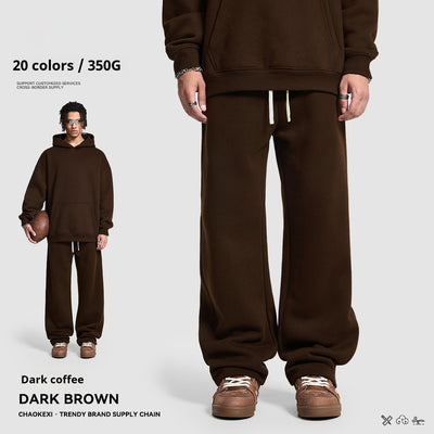 Pantalones Deportivos Holgados para Hombre - Diseño Liso y Cómodo - Image 18