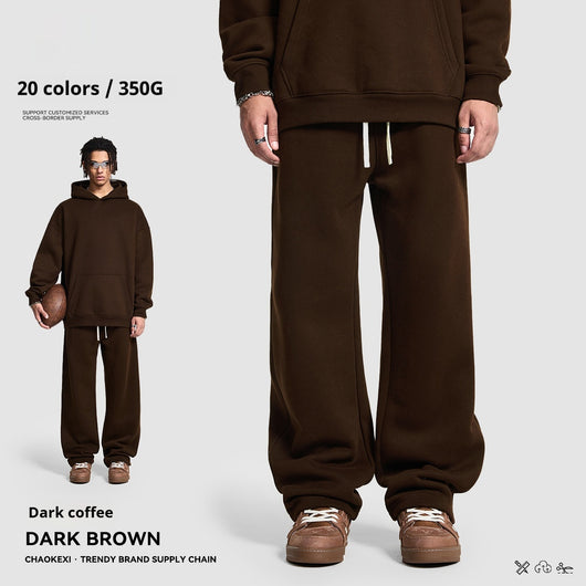 Pantalones Deportivos Holgados para Hombre - Diseño Liso y Cómodo - Image 18