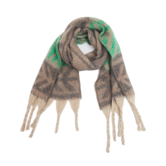 Pashmina de Otoño Invierno con Borlas - Tejido Grueso Europeo Estilo Moderno - Image 8