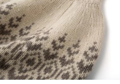Suéter Cuello Alto Holgado Mujer Invierno - Tejido Grueso y Cálido - Image 9