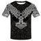 Men's Viking Tattoo T-Shirt - Modern Design PLstar Cosmos