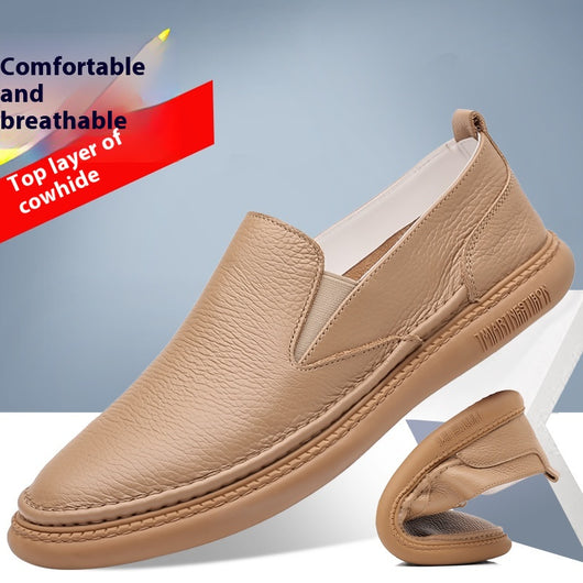 Zapatos Casuales de Cuero Genuino para Hombre - Primera Capa - Image 6