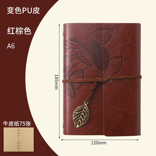 Cuaderno de Viaje Hojas Sueltas Vintage - Diario Creativo Zhiqiu - Image 46