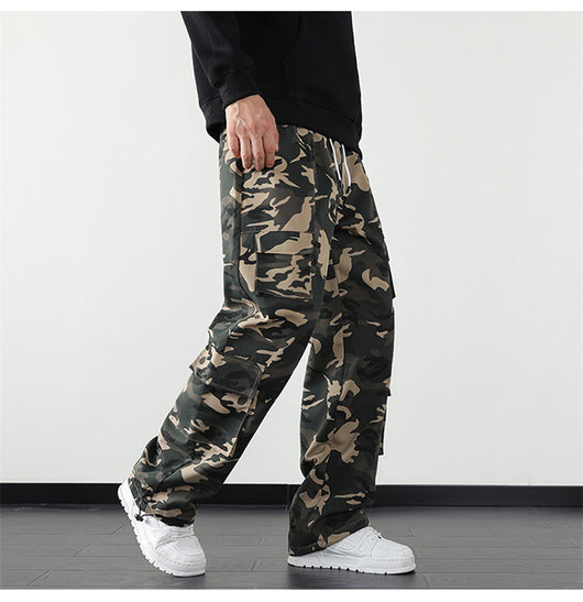 Pantalones de Trabajo con Múltiples Bolsillos para Hombre - Image 11