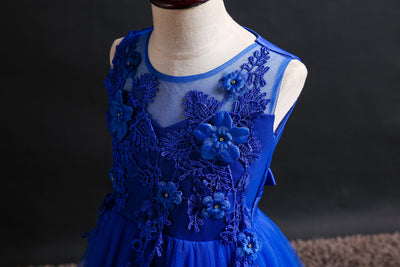 Vestido Princesa Elegante sin Mangas con Borlas Bordadas - Image 15
