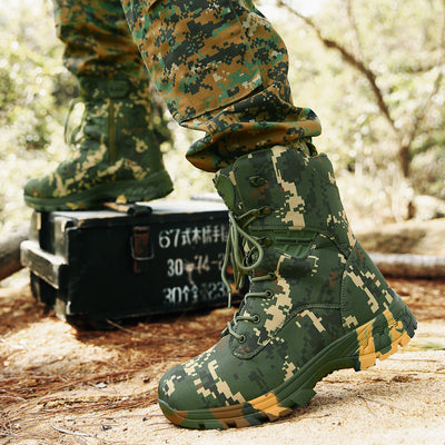 Botas Tácticas Militares Altas de Camuflaje para Hombre - Image 4