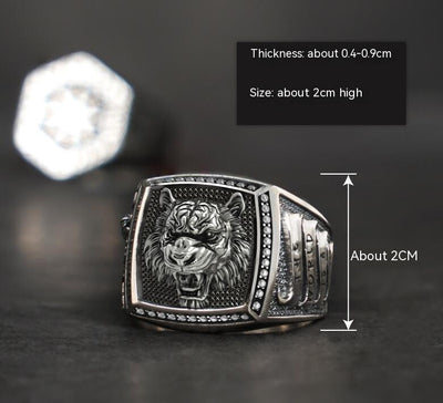 Anillo del Zodiaco Chino Tigre - Estilo Étnico - Image 7