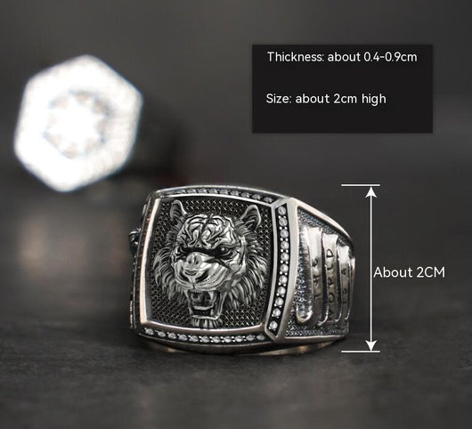 Anillo del Zodiaco Chino Tigre - Estilo Étnico - Image 7