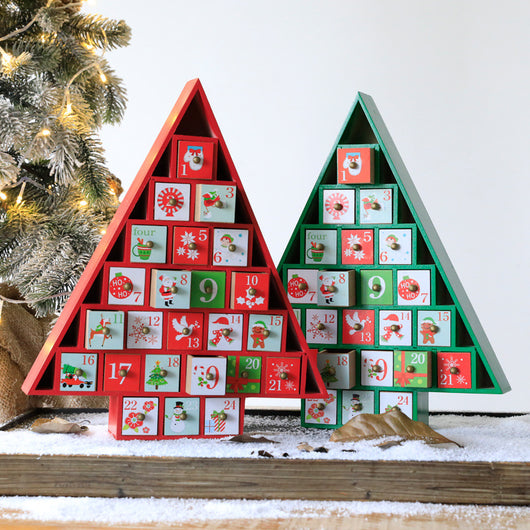 Calendario Navideño de Madera - Decoración Festiva - Image 44