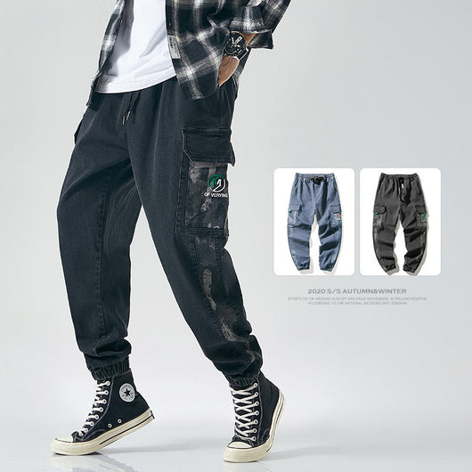 Pantalón Retro Holgado Talla Grande para Hombre - Image 6