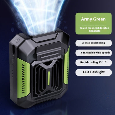 Ventilador Portátil de Escritorio con Carga USB - Image 3