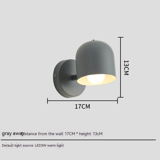 Lámpara de Pared Minimalista para Dormitorio - Diseño Macaron - Image 9