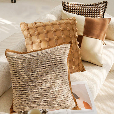 Funda de Almohada Vintage Estilo Nórdico - Diseño Francés Clásico 30x50 y 45x45 cm - Image 33