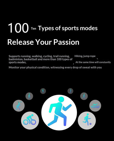 Reloj Inteligente Redondo con Llamadas Bluetooth y Monitor de Salud - Image 20