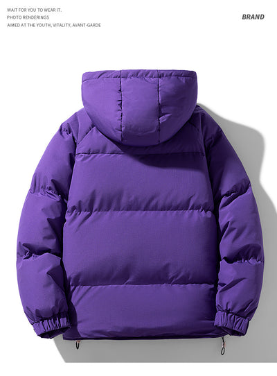 Abrigo de Plumón de Pato Blanco Unisex - Chaqueta Térmica Oversized - Image 26